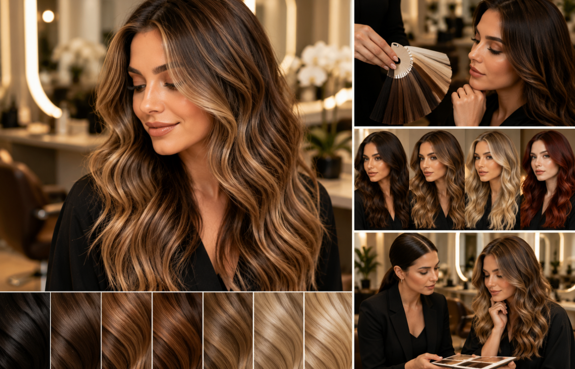 Hair Color for Ladies in Dubai: How to Choose the Right Shade for Your Skin Tone